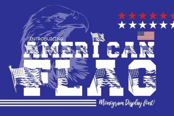 American Flag: The Bold Display Font for High-Impact Campaigns
