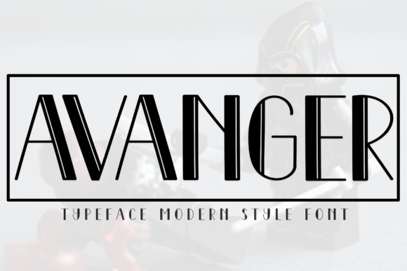 Avanger: A Handwritten Display Font for Engaging Web Design
