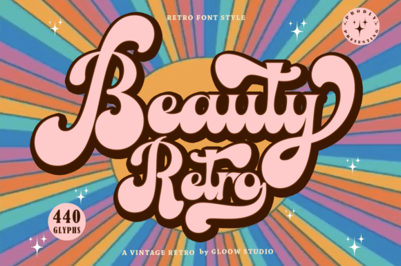Beauty Retro: The Bold Script Typeface for Scroll-Stopping Campaigns