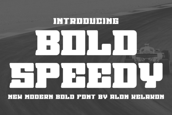 Bold Speedy: The Display Typeface for Scroll-Stopping Campaigns
