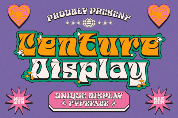Centure Display: A Vintage Typeface for Handmade Branding