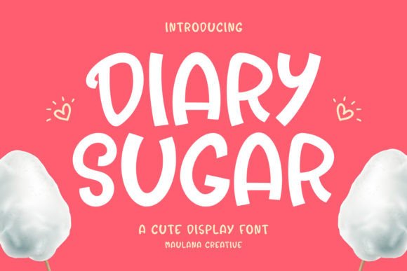 Diary Sugar: The Playful Display Font for Handmade Brands
