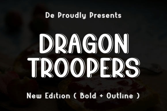 Dragon Troopers Typeface Review: A Bold Display Font for Modern Editorial Design