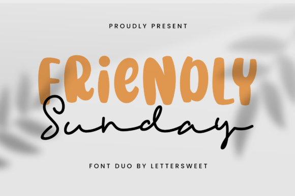 Friendly Sunday: A Display Font Duo for Modern Web Design
