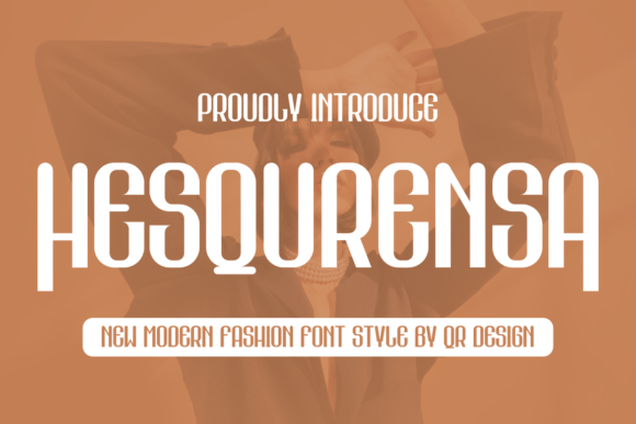 Hesqurensa: A Stylish Display Typeface for Handmade Brands