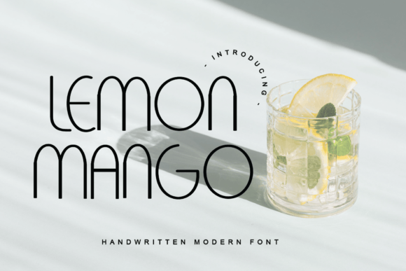 Lemon Mango Typeface: A Bold Display Font for Modern Campaigns