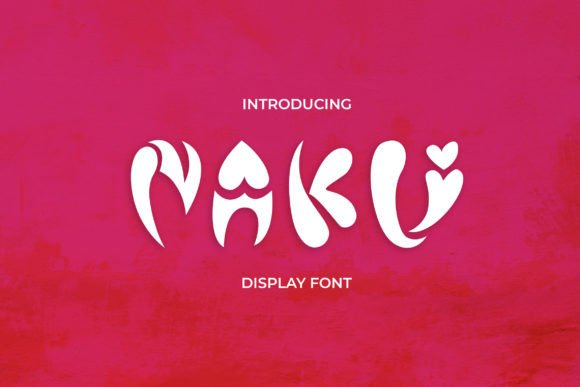 Naku: A Playful Display Typeface for Modern Editorial Design