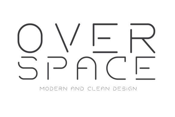 Over Space: The Minimalist Display Font for Polished Branding