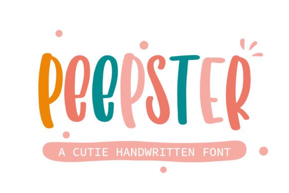 Peepster: The Sweet Display Font for Engaging Editorial Design