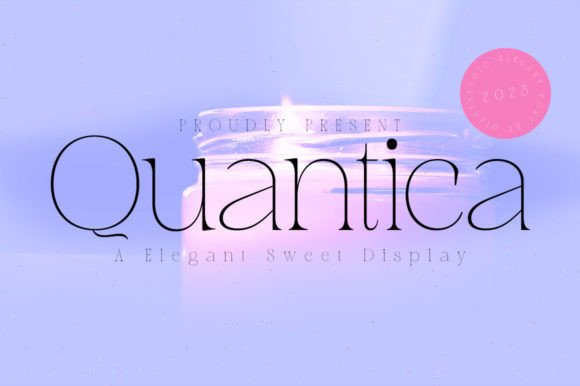 Quantica: The Elegant Serif Font for Polished Brand Identity