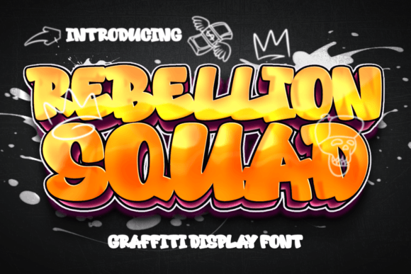 Rebellion Squad: The Bold Typeface for Scroll-Stopping Campaigns