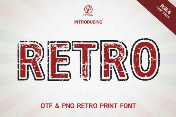 Retro V4: The Vintage Display Font That Transforms Small Business Branding