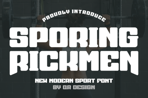 Sporing Rickmen: A Bold Display Typeface for Editorial Impact