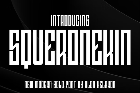 Squeronekin: The Display Typeface That Elevates Campaign Visuals