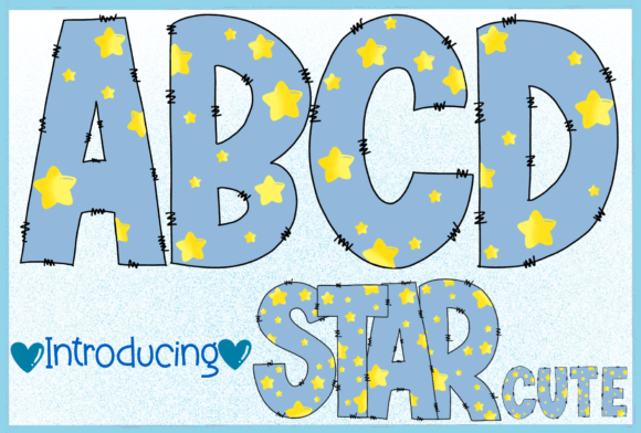 Star Cute Typeface: A Playful Display Font for Handmade Brands