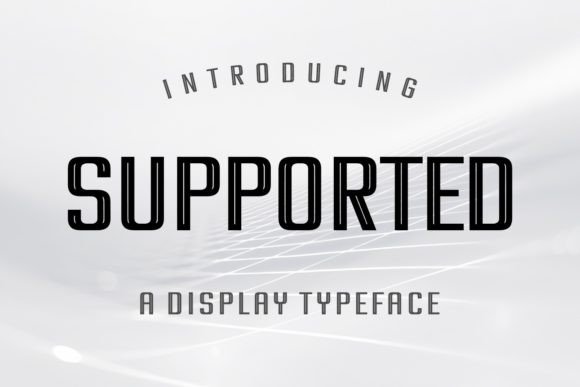 Supported Typeface Review: Elevating Digital Brand Identity