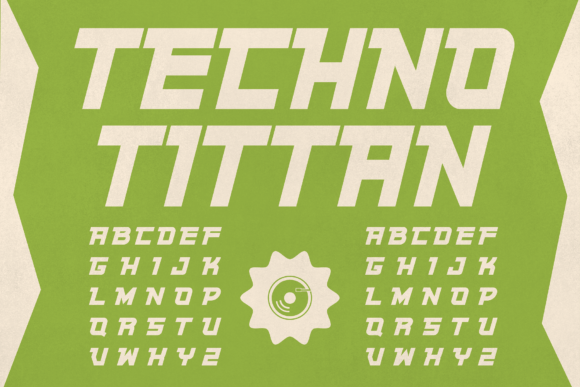 Techno Titan: The Commanding Display Typeface for Bold Editorial Design